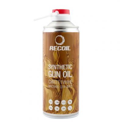 Мастило синтетичне для догляду за зброєю RecOil Synthetic Gun Oil, 400 ml