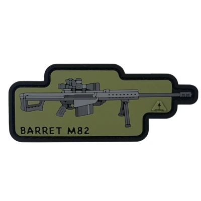 Патч (шеврон) «Barret M82» от А.Т.А.К.А. Мягкий ПВХ пластик. Олива Патч (шеврон) «Barret M82» от А.Т.А.К.А. Мягкий ПВХ пластик. Олива