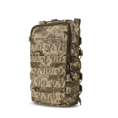 Тактичний рюкзак на 10 л. Кріплення Molle. Cordura 500D. Піксель (мм-14)