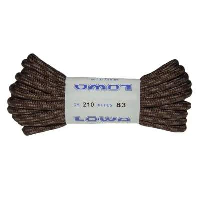 Шнурки Lowa Trekking Brown (коричневий). Довжина 170 см