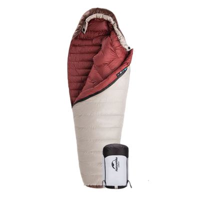 Спальник Naturehike Snowbird NH20YD001 L коричневий (пух 560 г)