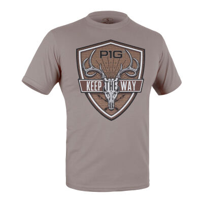 Футболка з малюнком "Deer Hunter" Iron Grey
