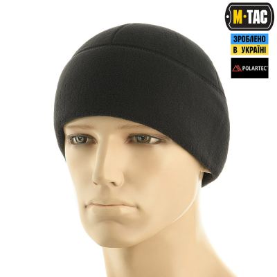 Шапка M-Tac Watch Cap фліс Polartec Чорна
