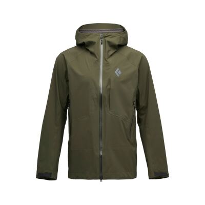 Мембранна чоловіча куртка Black Diamond M Highline Stretch Shell, Dark Moss