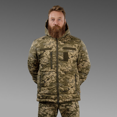 Куртка зимова North Wind (до -25°C). Утеплювач Termoloft. Піксель (мм-14)