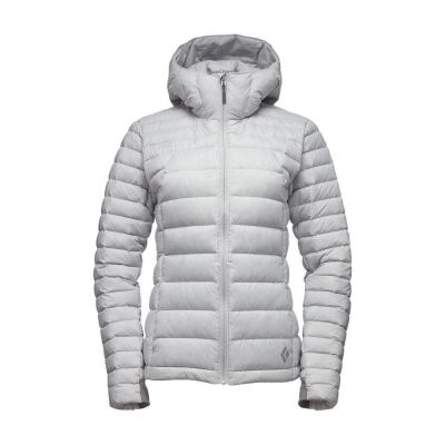 Легкий женский пуховик для треккинга Black Diamond Cold Forge Hoody, Aluminium
