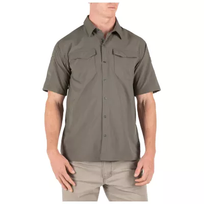 Сорочка тактична з коротким рукавом "5.11 Freedom Flex Woven S/S" RANGER GREEN