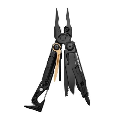 Мультитул Leatherman MUT Black, чохол нейлоновий Molle (олива), sight adjuster, 16 інструментів, сталь 420HC