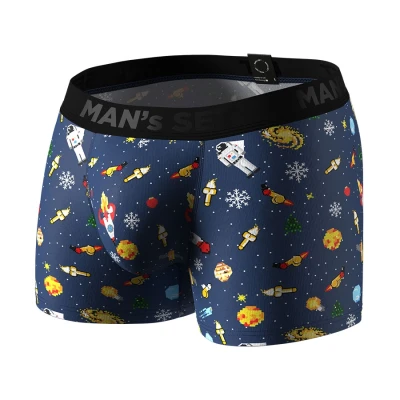 Труси чоловічі анатомічні Man's Set Intimate 2.1 Black Series. Ракети