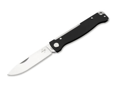 Ніж Boker Atlas Black, клинок 67 мм, сталь Sandvik 12C27