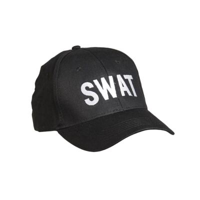 Бейсболка SWAT Black
