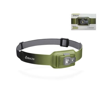 Налобный фонарь BioLite Headlamp 200 люмен, Moss Green (BLT HPB0205)-, Moss Green