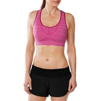 Топ жіночий Smartwool PhD Seamless Racerback Bra, Berry Heather