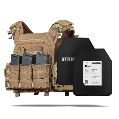 Бронежилет 3-го класса (PRO). Вес 3.4 кг. Полиэтиленовые плиты 1.4 кг. Койот