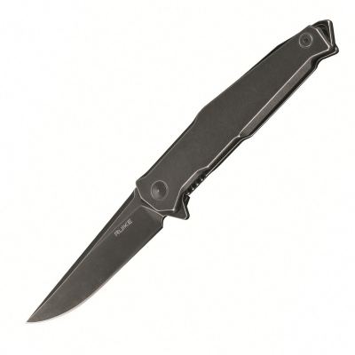 Ніж складаний Ruike P108-SB Чорний (8.8 см) 14C28N / 3Cr14N