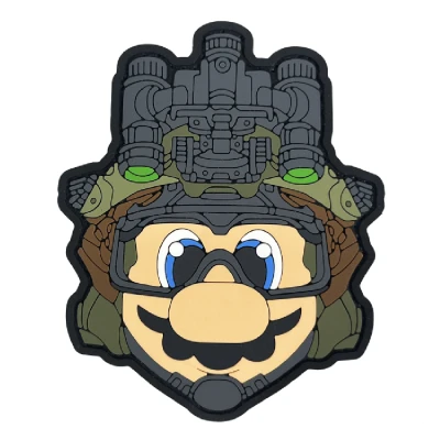 Патч (шеврон) «Боевой Марио V2» от А.Т.А.К.А. Мягкий ПВХ пластик Патч (шеврон) «Боевой Марио V2» от А.Т.А.К.А. Мягкий ПВХ пластик