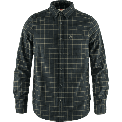 Сорочка чоловіча Fjällräven Övik Flannel Shirt, Dark Grey