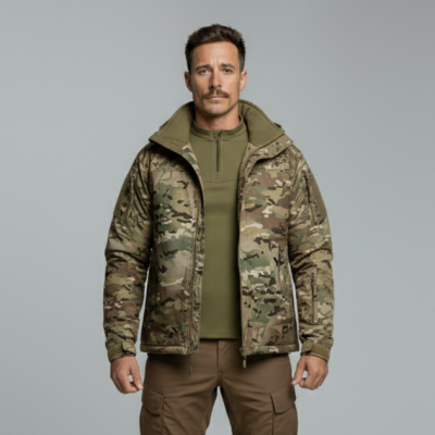 Куртка Level 7 Helikon-Tex Climashield® Apex. ECWCS. Multicam