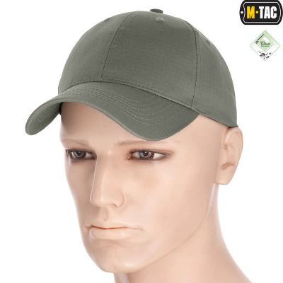 Бейсболка M-Tac Flex ріп-стоп Фоліадж Зелений, foliage Green