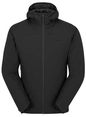 Мужская легкая утепленная куртка Rab Xenair Alpine Light Jacket, Black (Black)
