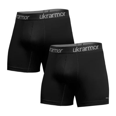 Труси чоловічі “Soldier's Boxer” (2 шт.). Матеріал Charged Cotton. Чорні
