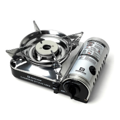Портативна газова плитка Base Camp Camping Stove Mini. Сірий