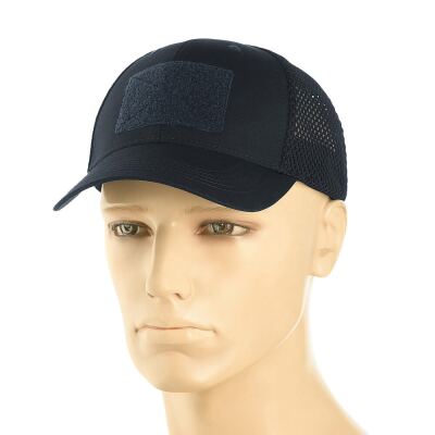 Бейсболка M-Tac тактична з сіткою Elite Flex Dark Темно, dark Navy Blue