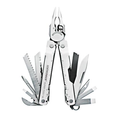 Мультитул Leatherman Super Tool 300, 19 інструментів, сталь 420HC, Сріблястий
