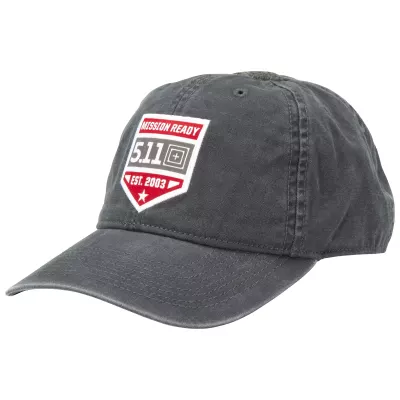 Кепка тактична "5.11 MISSION READY CAP" Charcoal
