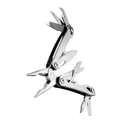 Мультитул Leatherman Wingman, нейлоновий чохол, 14 інструментів, сталь 420HC, Сріблястий