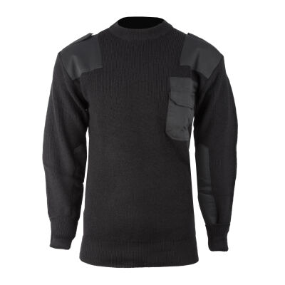 Свитер военный Commandos (шерстяной) Black