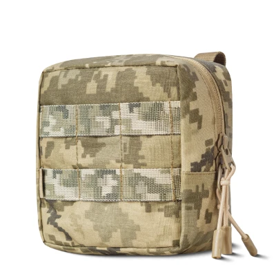 Підсумок утилітарний S. Кріплення Molle. Cordura 500D. Піксель (мм-14).