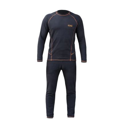 Термобелье флисовое Tramp Microfleece, комплект, Черный, S, черный S