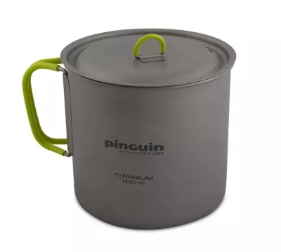 Кружка титанова Pinguin Mug Titan 1100 мл – Срібляста