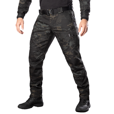 Штани тактичні карго Герць 2.0 Twill Camotec. Чорний мультикам