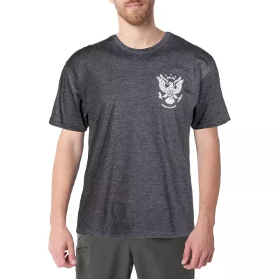 Футболка з малюнком "5.11 Tactical Presidential Eagle" Ash Heather