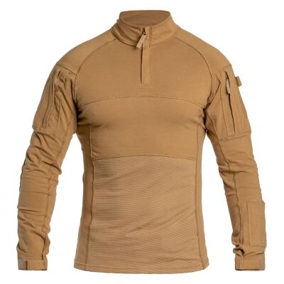 Рубашка тактическая под бронежилет Sturm Mil-Tec "Assault Field Shirt" DARK COYOTE
