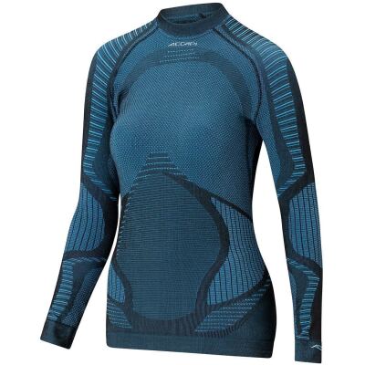 Термофутболка з довгим рукавом жіноча Accapi XPerience, Black/Turquoise