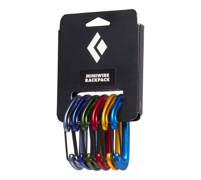 Набір карабінів Black Diamond MiniWire Rackpack