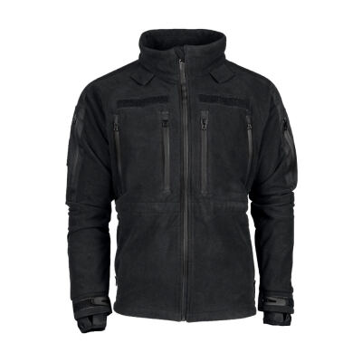 Куртка флісова Sturm Mil-Tec "Plus Cold Weather Jacket Fleece" Black
