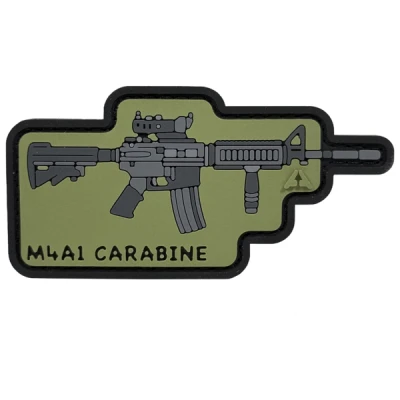 Патч (шеврон) «M4A1 Carabine» от А.Т.А.К.А. Мягкий ПВХ пластик. Олива Патч (шеврон) «M4A1 Carabine» от А.Т.А.К.А. Мягкий ПВХ пластик. Олива