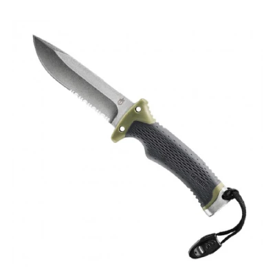 Ніж фіксований Gerber Ultimate Survival SE FSG. Чорний