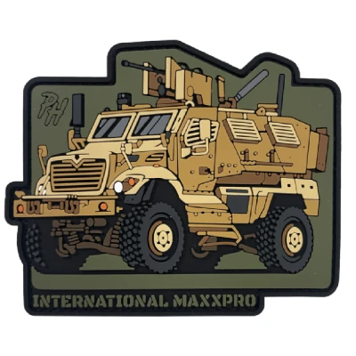 Патч (шеврон) «International MaxxPro» от Patch hunter. Мягкий ПВХ пластик мягкий. Койот Патч (шеврон) «International MaxxPro» от Patch hunter. Мягкий ПВХ пластик мягкий. Койот