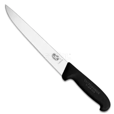 Ніж Victorinox кухонний обробний Fibrox 18 см, чорний, клинок 18 мм, сталь X50CrMoV15 (5.5503.18)