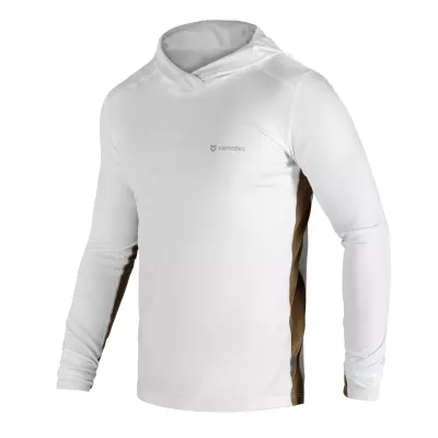 Лонгслив Chiton Air Hood CoolPass SJ Белый
