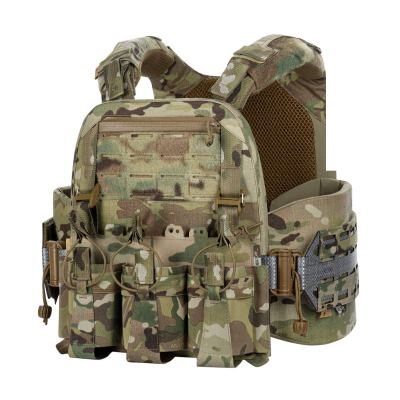 M-Tac плитоноска Cuirass Tiger Elite з камербандами 2-го класу захисту під бронеплити розміру M, Мультикам