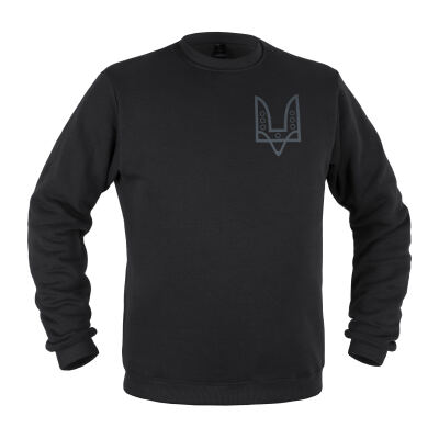 Світшот зимовий "Святослав Хоробрий" Combat Black