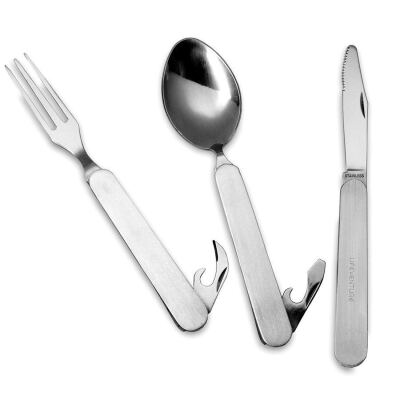 Вилка, ложка, чем Lifeventure SS Folding