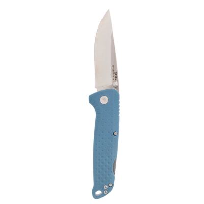 Розкладний ніж SOG Adventurer LB, Nordic Blue/Satin