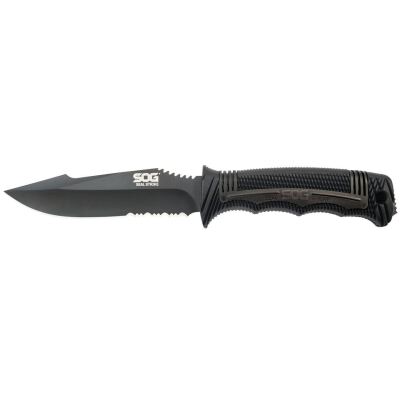 Ніж SOG SEAL Strike, Part Serr Blk TiNi Delx Molded Shth-Ti